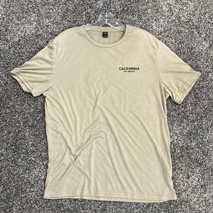 Plain tan t shirt
